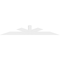Ekena Millwork Saratoga Architectural Grade PVC Gable Bracket, 108"W x 18"H x 2"D x 6"F, 4/12 Pitch GBP108X18X0206SAR00 - alternate 5